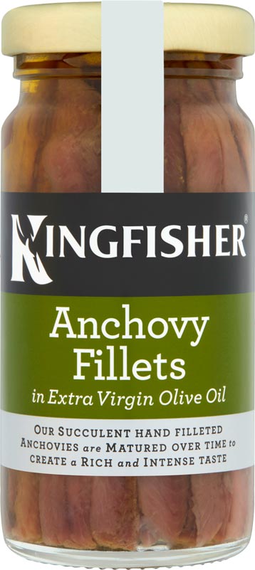 Kingfisher Catch Anchovy Fillets in Olive Oil