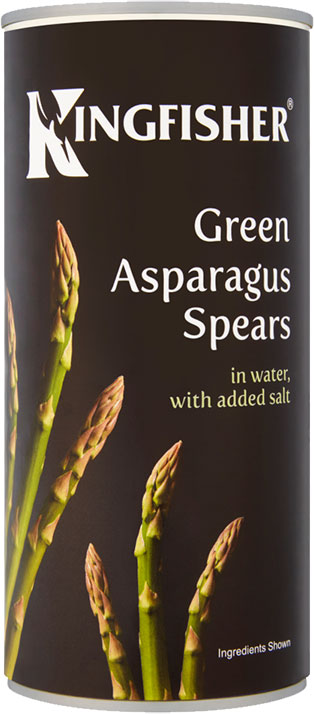 Kingfisher Green Asparagus Spears in Water
