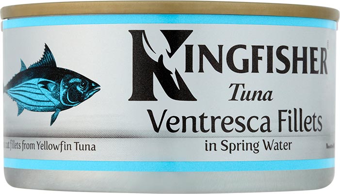 Kingfisher Ventresca Tuna Fillets in Spring Water